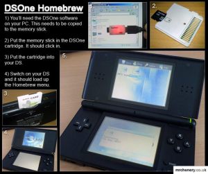 DSOne DS homebrew tutorial